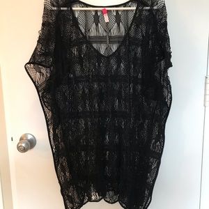 Victoria’s Secret Black Lace Swimsuit Cover